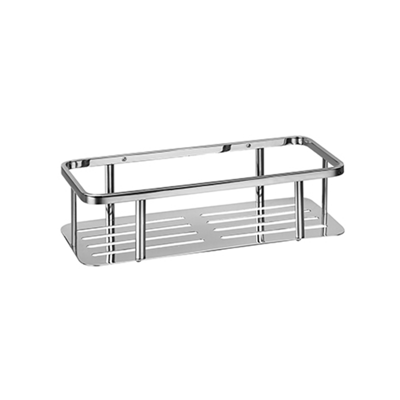 8712 30x13x4.5cm båge säkra hörn fyrkantig duschhylla enskikt dusch caddy
