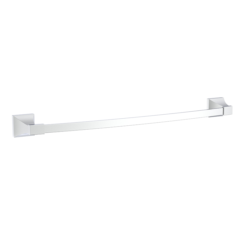 167045 Väggmonterad aluminiumlegering en enda handdukskena